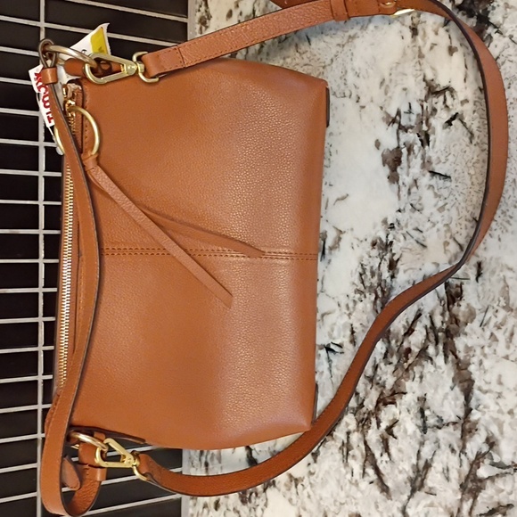 See By Chloe Joan Leather Crossbody NWT In Tan - Picture 6 of 9